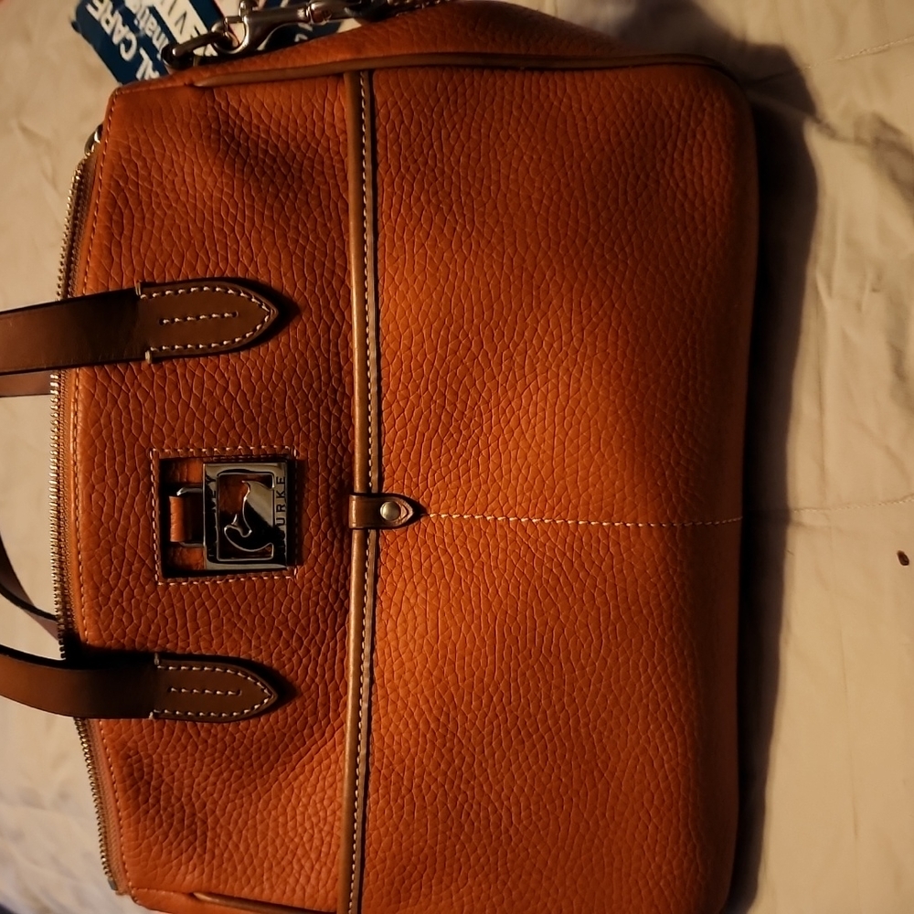 Dooney and Burke purse orange